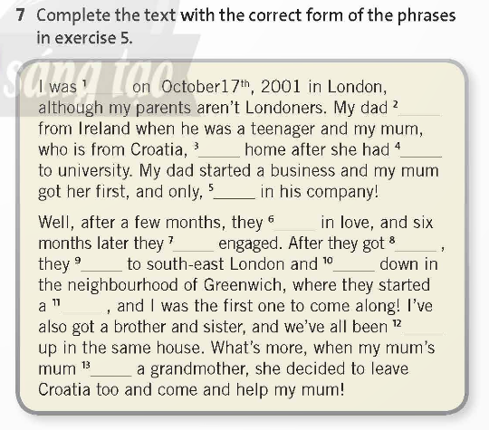 Tiếng Anh 12 Friends Global Unit Introduction IC Vocabulary