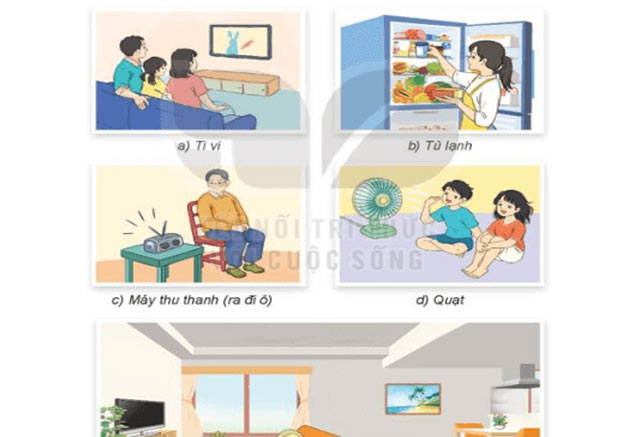 Tác dụng của một số sản phẩm công nghệ trong gia đình