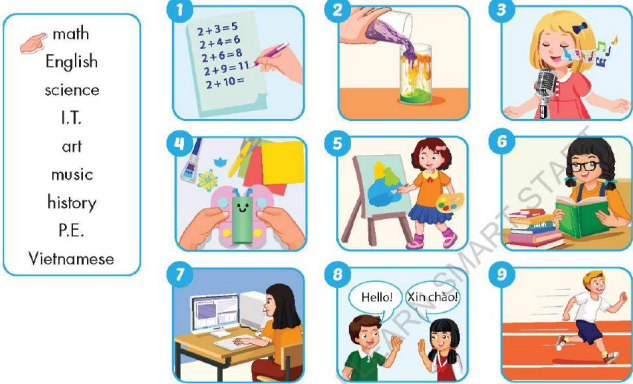 Tiếng Anh lớp 5 unit 1 lesson 2 i-Learn Smart Start