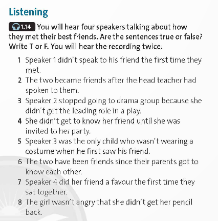 Tiếng Anh 12 Friends Global Review Unit 1