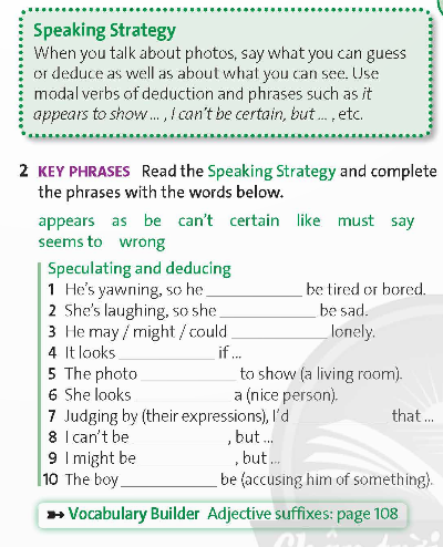 Tiếng Anh 12 Friends Global Unit 1 1G Speaking