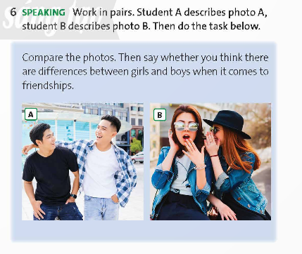 Tiếng Anh 12 Friends Global Unit 1 1G Speaking