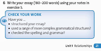 Tiếng Anh 12 Friends Global Unit 1 1H Writing