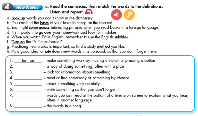 Tiếng Anh 9 Smart World Unit 1 Lesson 1