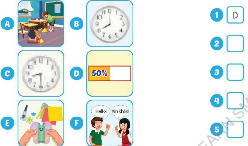 Tiếng Anh lớp 5 unit 1 Review and Practice i-Learn Smart Start