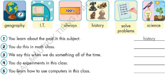 Tiếng Anh lớp 5 unit 1 Review and Practice i-Learn Smart Start