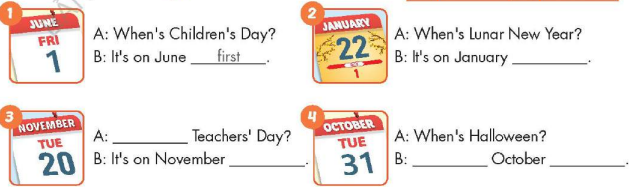 Tiếng Anh lớp 5 unit 2 lesson 2 i-Learn Smart Start