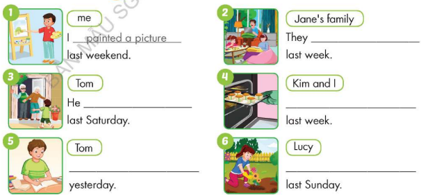 Tiếng Anh lớp 5 unit 3 lesson 3 i-Learn Smart Start