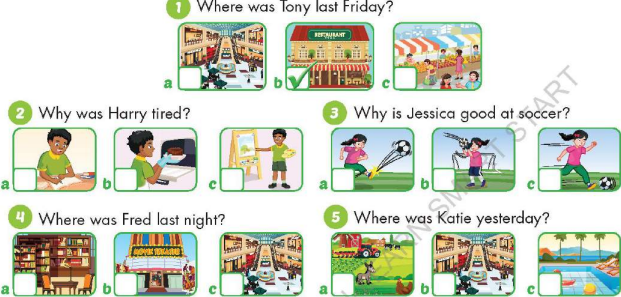 Tiếng Anh lớp 5 unit 3 Review and Practice i-Learn Smart Start