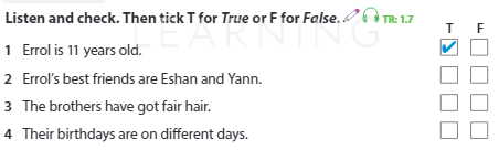 Tiếng Anh 5 Wonderful world Unit 1 lesson 3