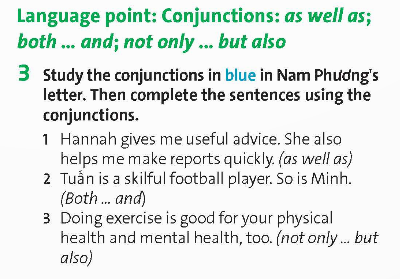 Tiếng Anh 9 Unit 3 Writing Friends Plus