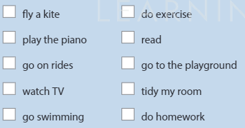 Tiếng Anh 5 Wonderful world Review 2 Part 3