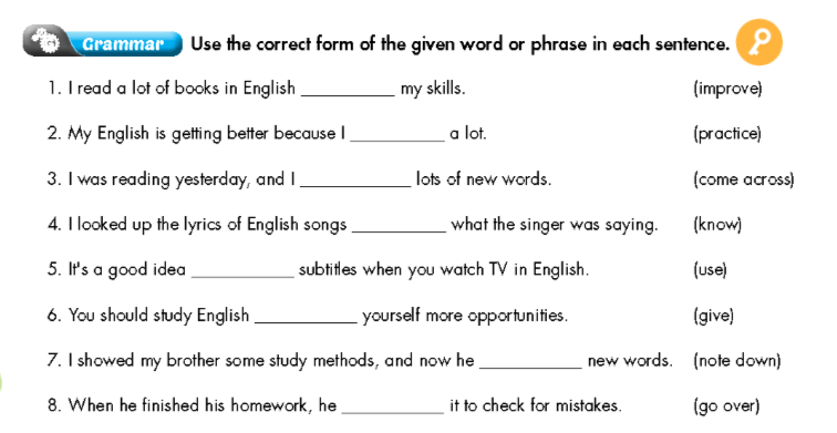 Tiếng Anh 9 Smart World Unit 1 Review