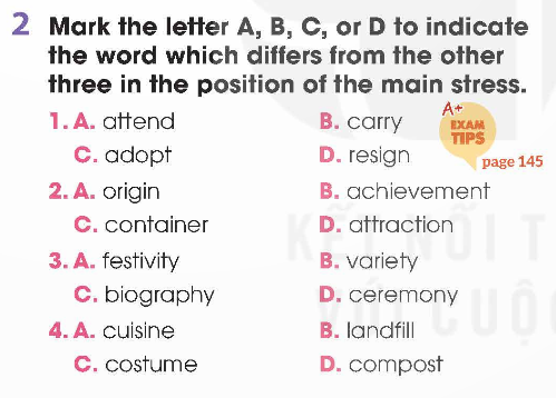 Tiếng Anh 12 Global Success Review 1