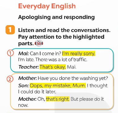 Tiếng Anh 9 Global Success Unit 5 Communication