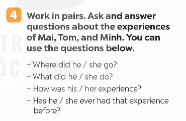 Tiếng Anh 9 Global Success Unit 5 Communication