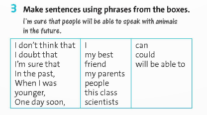 Tiếng Anh 9 Unit 4 Language Focus trang 43
