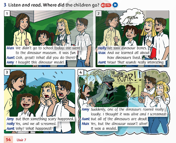 Family and Friends National Edition Unit 7 Lesson 1