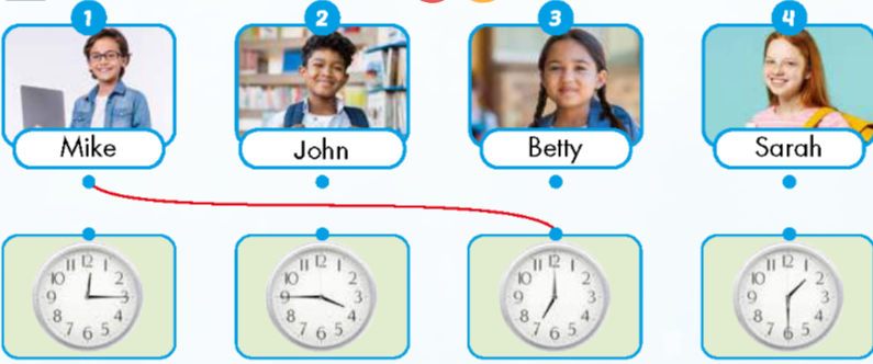 Sách bài tập Tiếng Anh lớp 5 Unit 1 Time i-Learn Smart Start