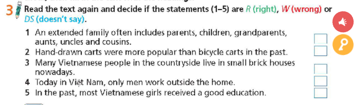 Tiếng Anh 9 Right On Unit 1 1f Skills