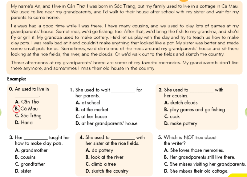 Tiếng Anh 9 Smart World Unit 2 Review