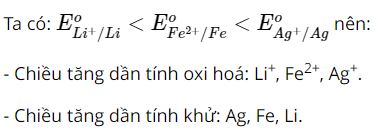 Giải Hóa 12 trang 66 Chân trời