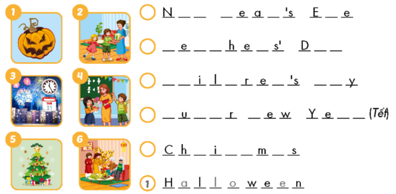 Sách bài tập Tiếng Anh lớp 5 Unit 2 Lesson 1 i-Learn Smart Start