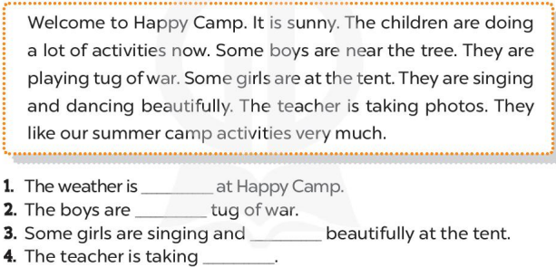 Tiếng Anh lớp 4 Review 4 trang 70 71 Global success