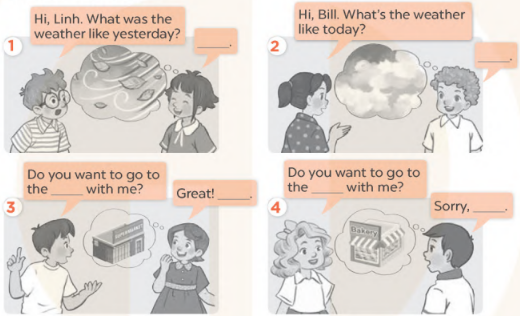 Sách bài tập tiếng Anh lớp 4 unit 16 Global success