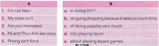 Sách bài tập tiếng Anh lớp 8 unit 1 Leisure time Global success