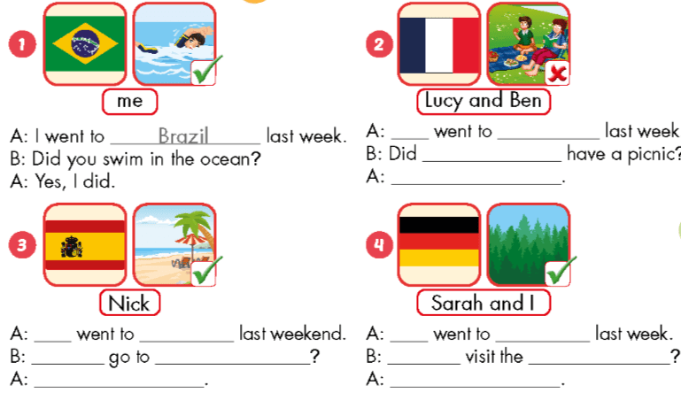 Sách bài tập Tiếng Anh lớp 5 Unit 4 Lesson 2 i-Learn Smart Start