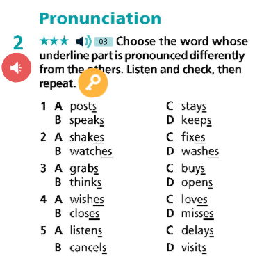 SBT Tiếng Anh 9 Right On Unit 1 1b Grammar