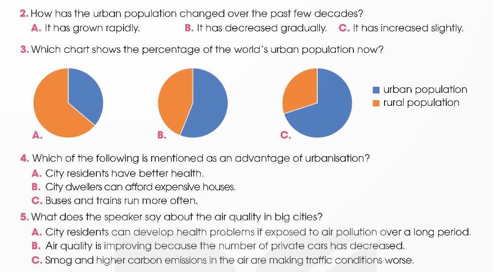 Tiếng Anh 12 Global Success Unit 4 Listening