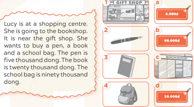 Sách bài tập tiếng Anh lớp 4 unit 18 Global success