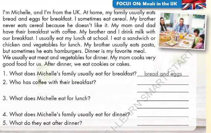 Tiếng Anh lớp 5 unit 6 Culture i-Learn Smart Start