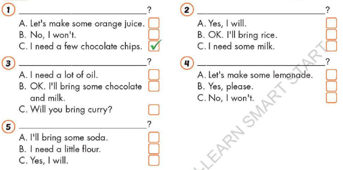 Tiếng Anh lớp 5 unit 6 Review and Practice i-Learn Smart Start