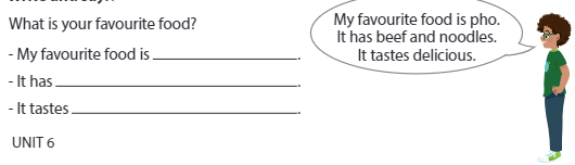 Tiếng Anh 5 Wonderful world Unit 6 lesson 2