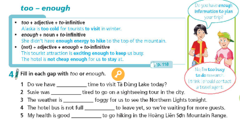 Tiếng Anh 9 Right On Unit 2 2e Grammar