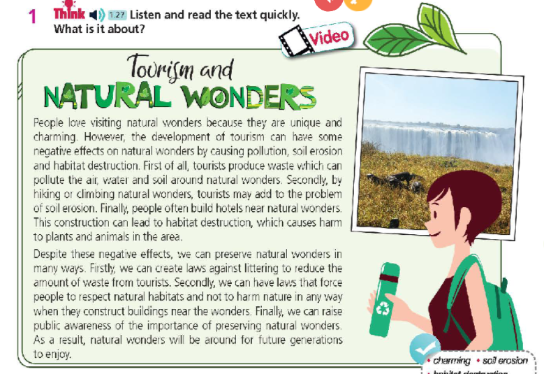 Tiếng Anh 9 Right On Unit 2 CLIL Citizenship