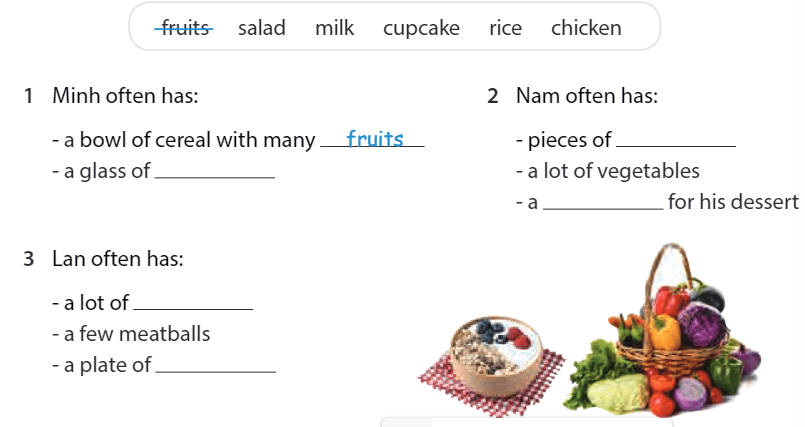 Tiếng Anh 5 Wonderful world Unit 6 lesson 3