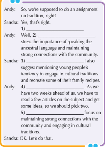 Tiếng Anh 12 Bright Workbook Unit 4 4d Speaking