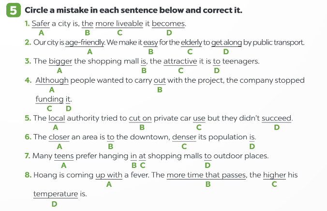 Sách bài tập Tiếng Anh 9 Global Success Unit 2 Vocabulary and Grammar