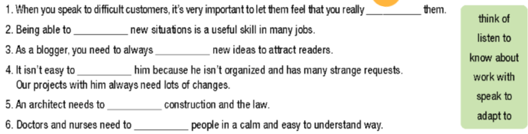 Sách bài tập tiếng Anh lớp 12 unit 3 lesson 1