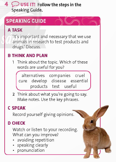 Tiếng Anh 9 Unit 5 Speaking Friends Plus