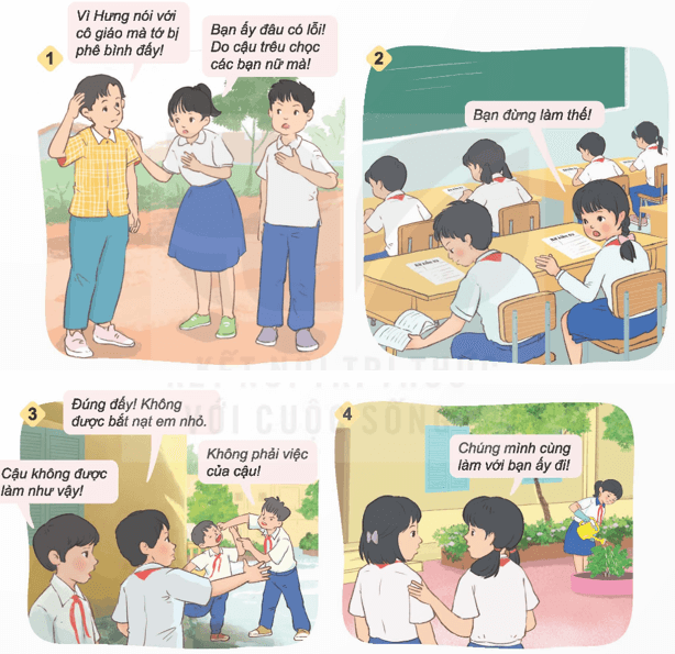 Đạo đức lớp 5 Kết nối tri thức Bài 4: Bảo vệ cái đúng, cái tốt