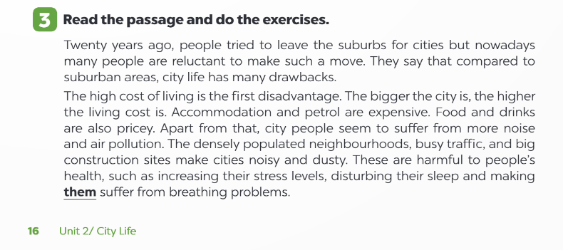 Sách bài tập Tiếng Anh 9 Global Success Unit 2 Reading