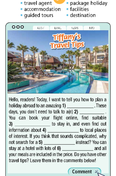 SBT Tiếng Anh 9 Right On Unit 2 2c Vocabulary