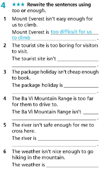 SBT Tiếng Anh 9 Right On Unit 2 2e Grammar