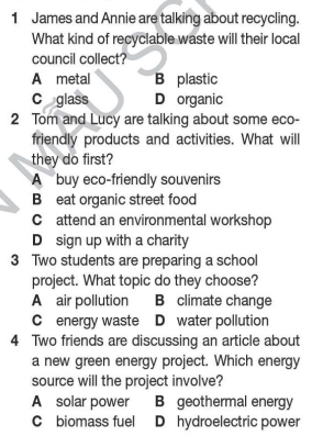 Tiếng Anh 12 Bright Unit 6 6c Listening