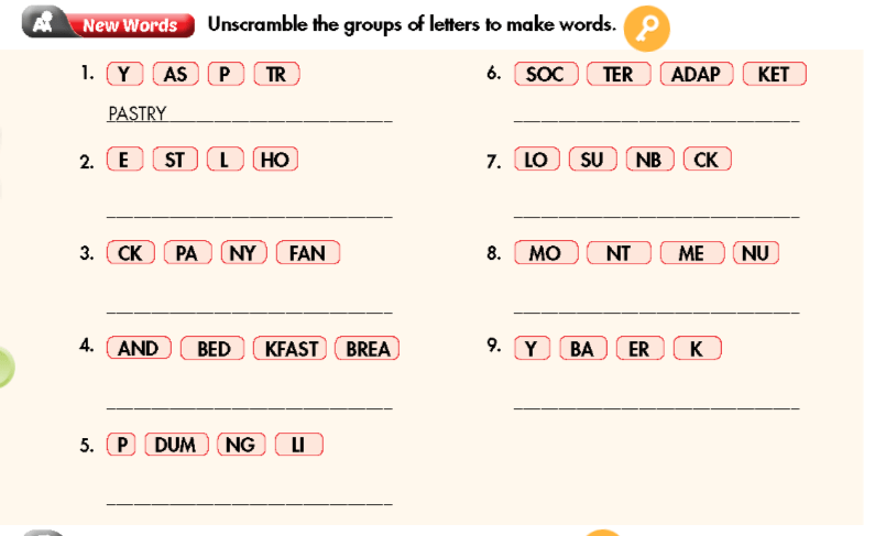 Sách bài tập Tiếng Anh 9 Smart World Unit 4 Lesson 1